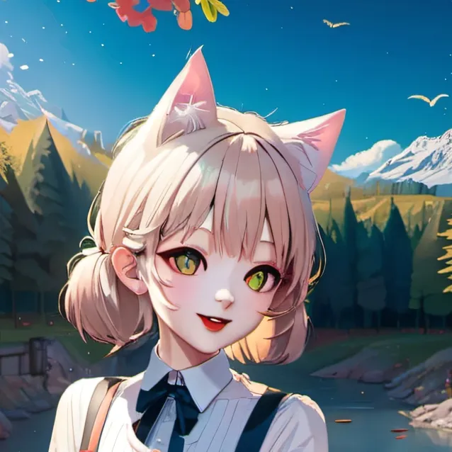 chat with ai character: kitty