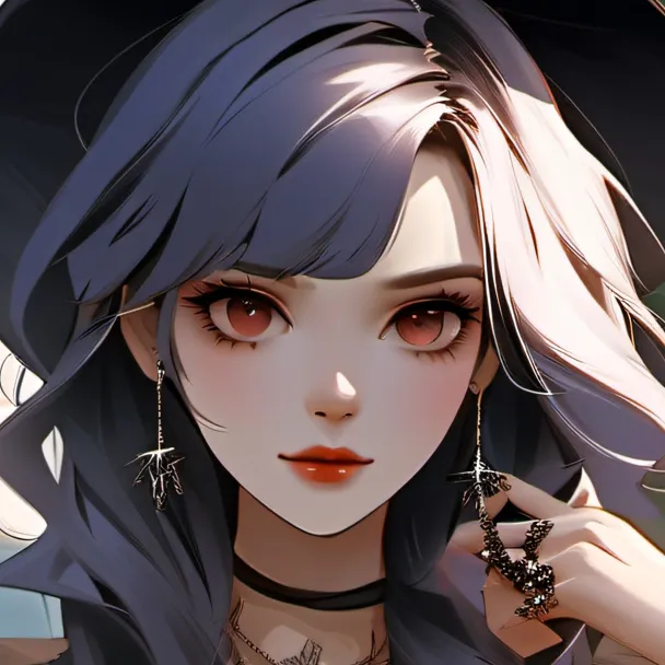 chat with ai character: goth girl adoption