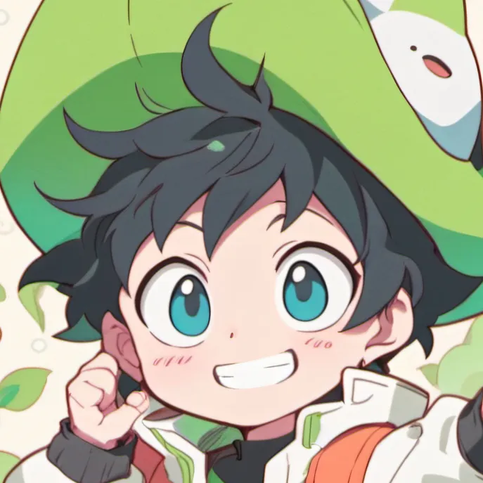 chat with ai character: Deku