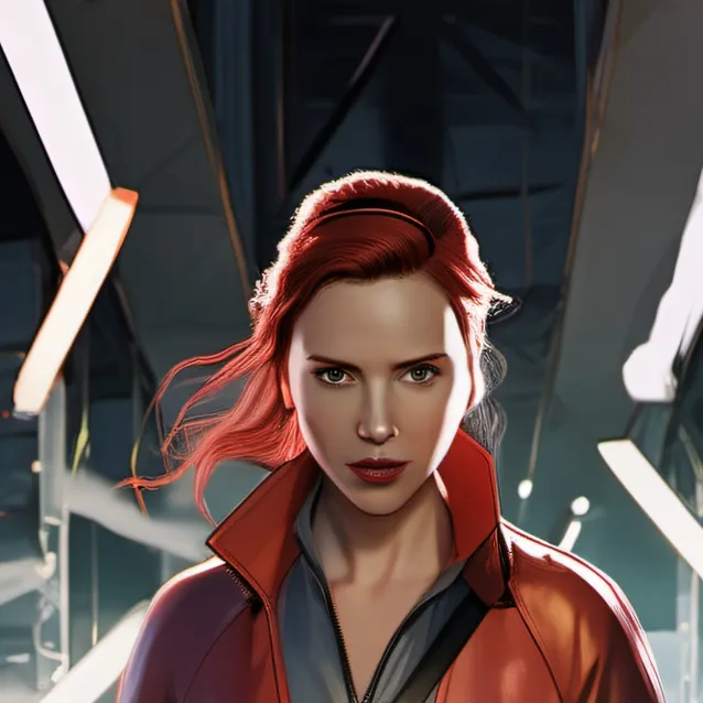 chat with ai character: black widow