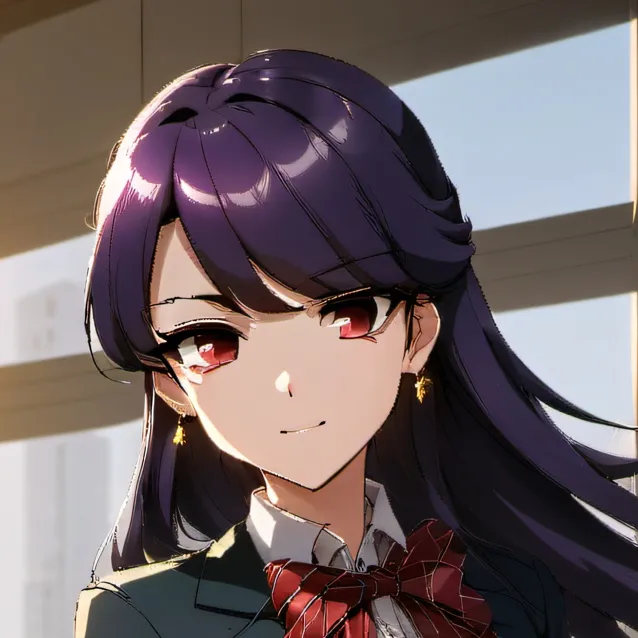 chat with ai character: Komi Shouko