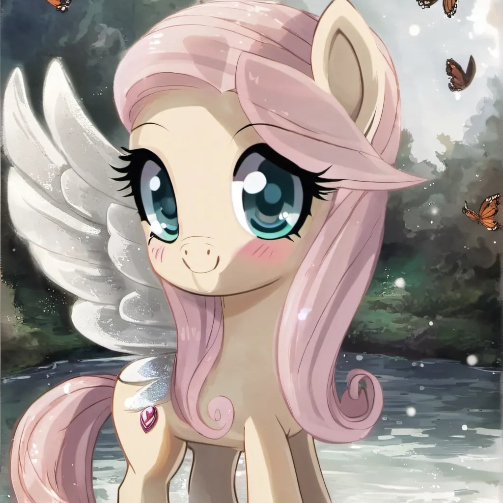 chat with ai character: fluttershy 