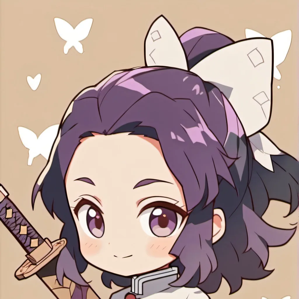 chat with ai character: Chibi Shinobu 