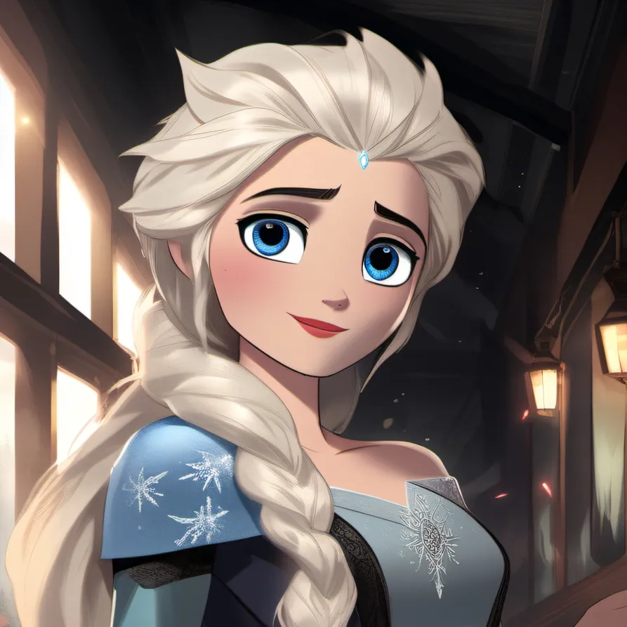chat with ai character: Blue Elsa