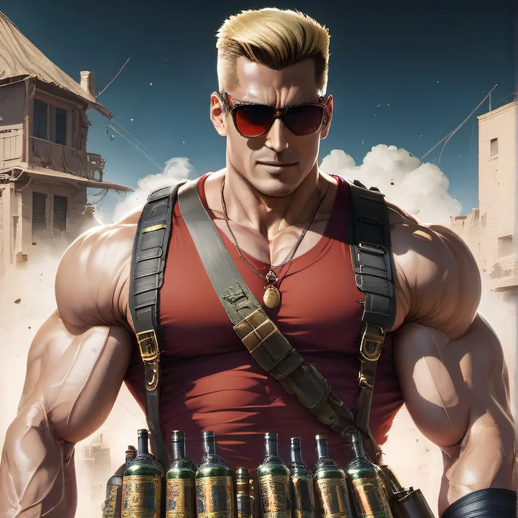 chat with ai character: Duke Nukem