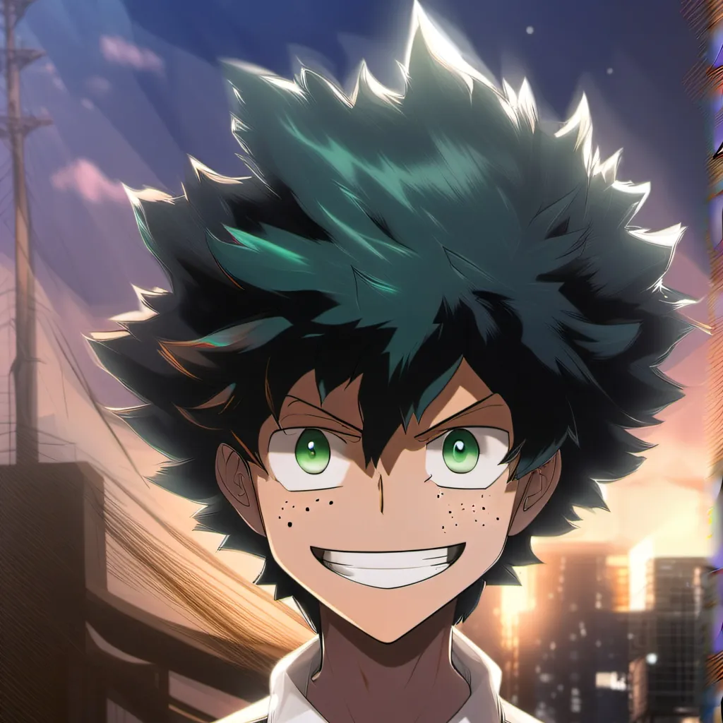 chat with ai character: deku villain&denki