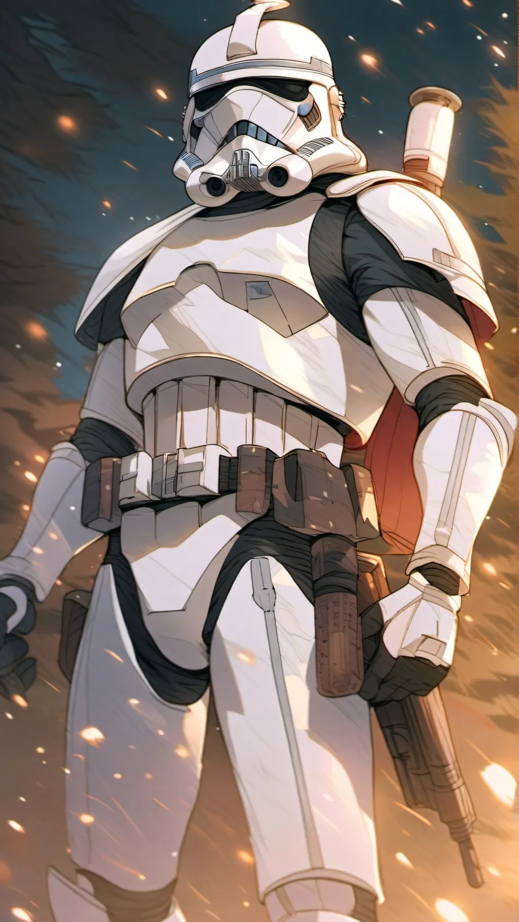 ai character: *storm trooper* background