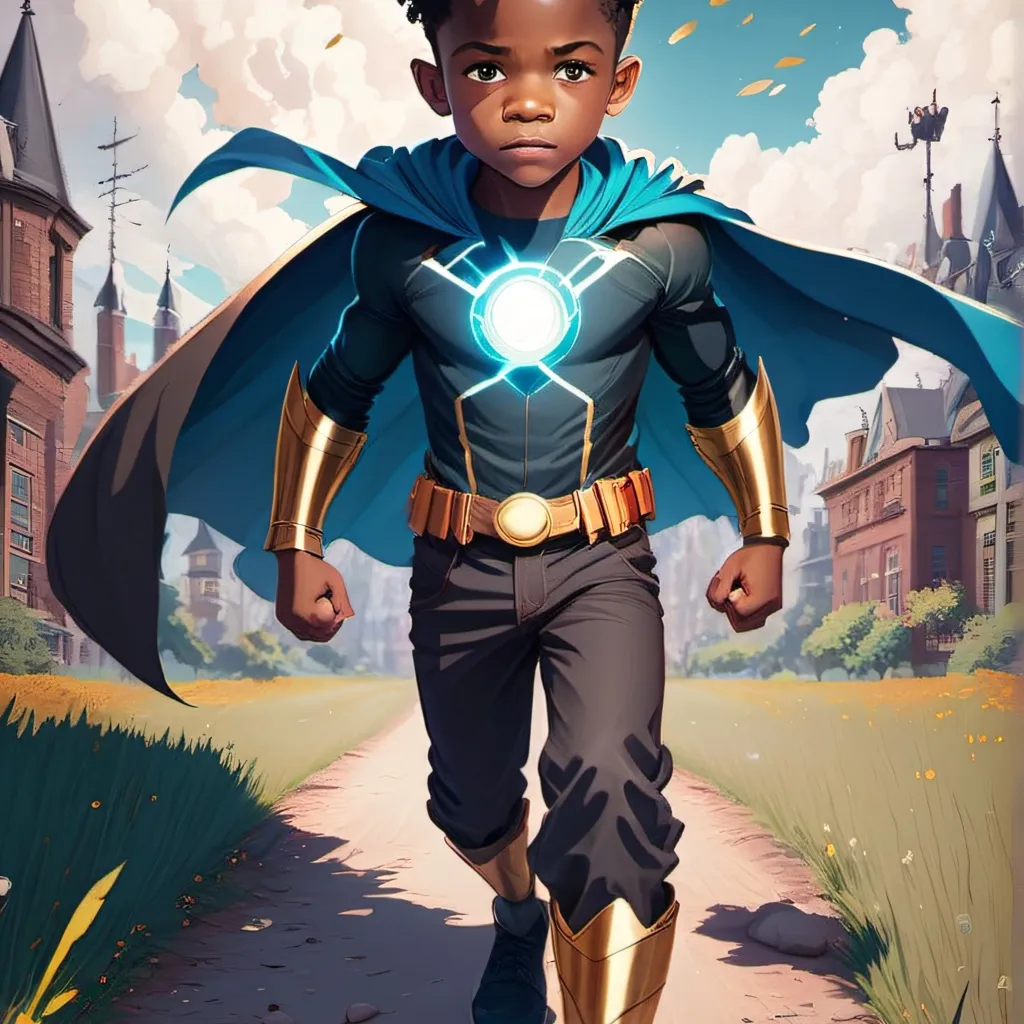 chat with ai character: electronic boy