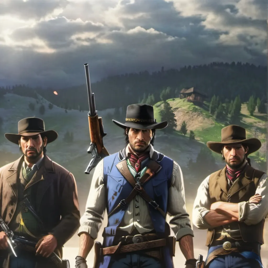 chat with ai character: Red dead gang 