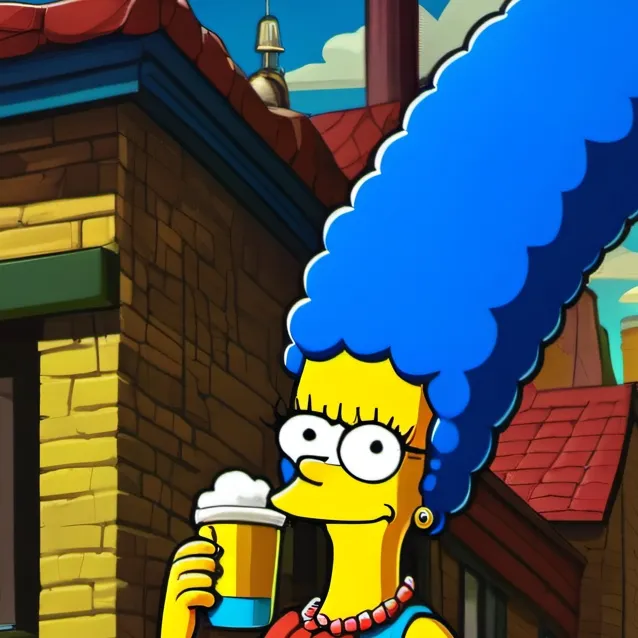 chat with ai character: marge Simpson 