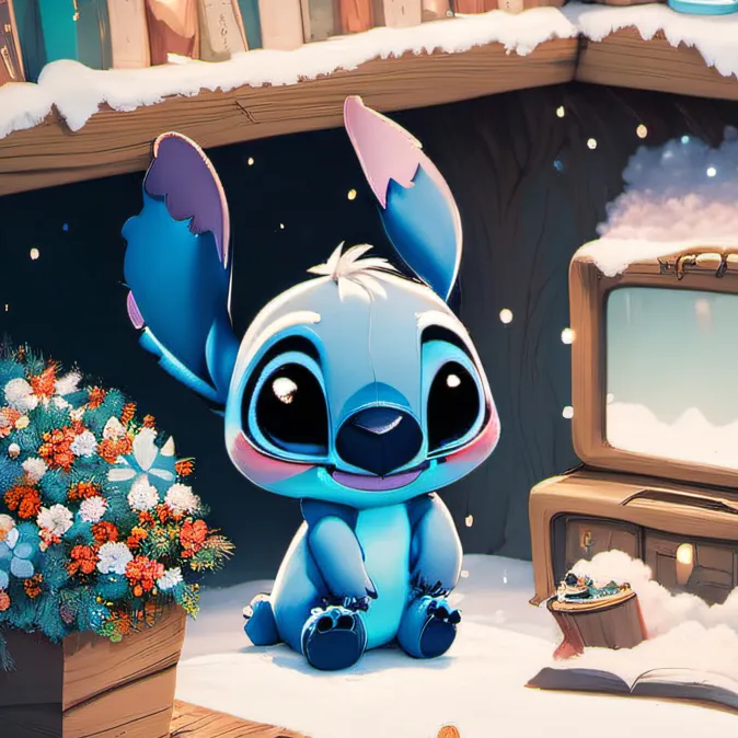 chat with ai character: Stitch