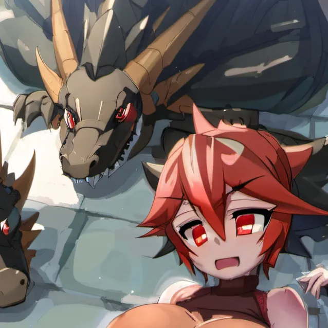 chat with ai character: Dragon girl
