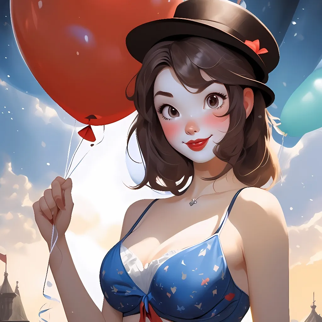 chat with ai character: balloon babe fnia