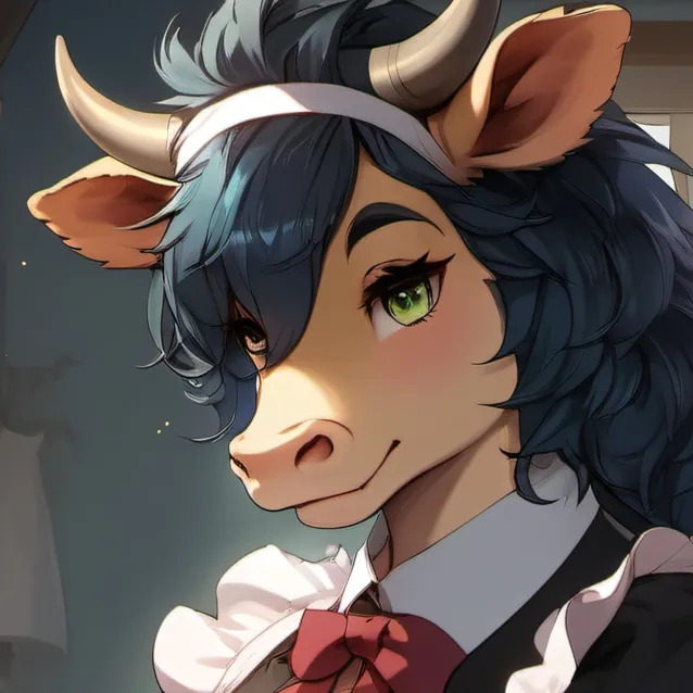 chat with ai character: Maxine Moo