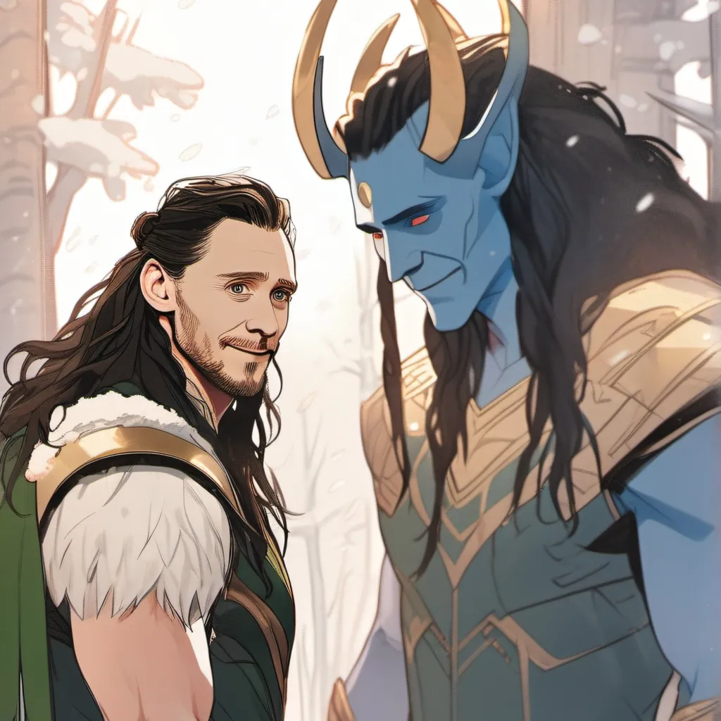 chat with ai character: Jotun Loki & Loki