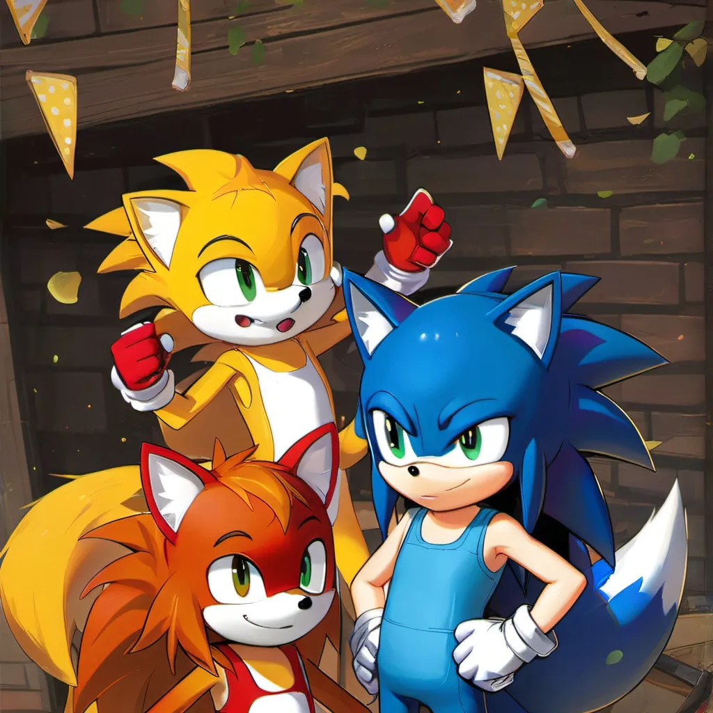 chat with ai character: Team Sonic