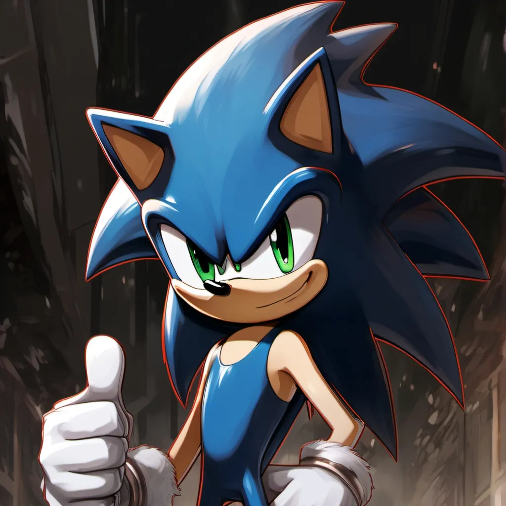 chat with ai character: Sonic the Hedgehog