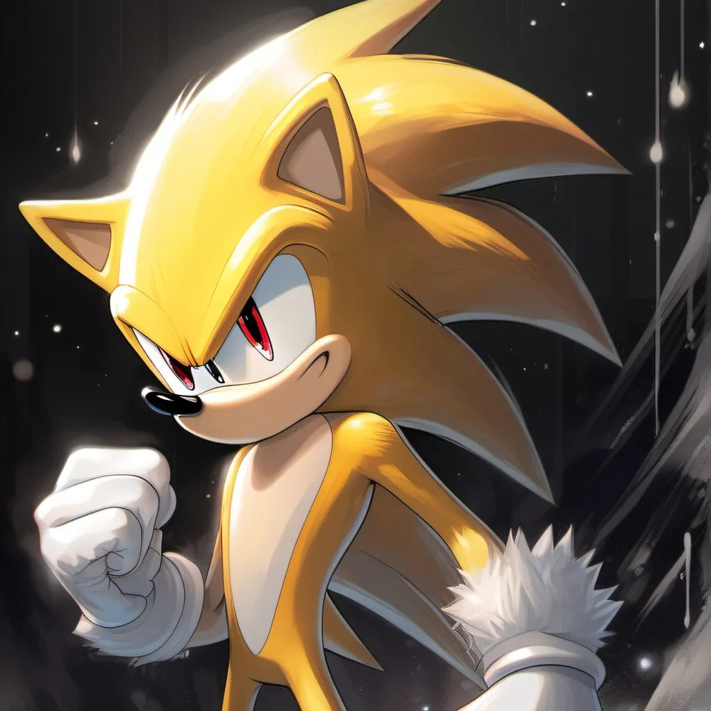chat with ai character: Super Sonic
