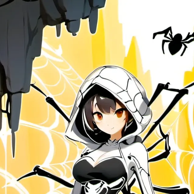 chat with ai character: female spider