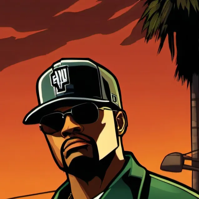 chat with ai character: San Andreas screen