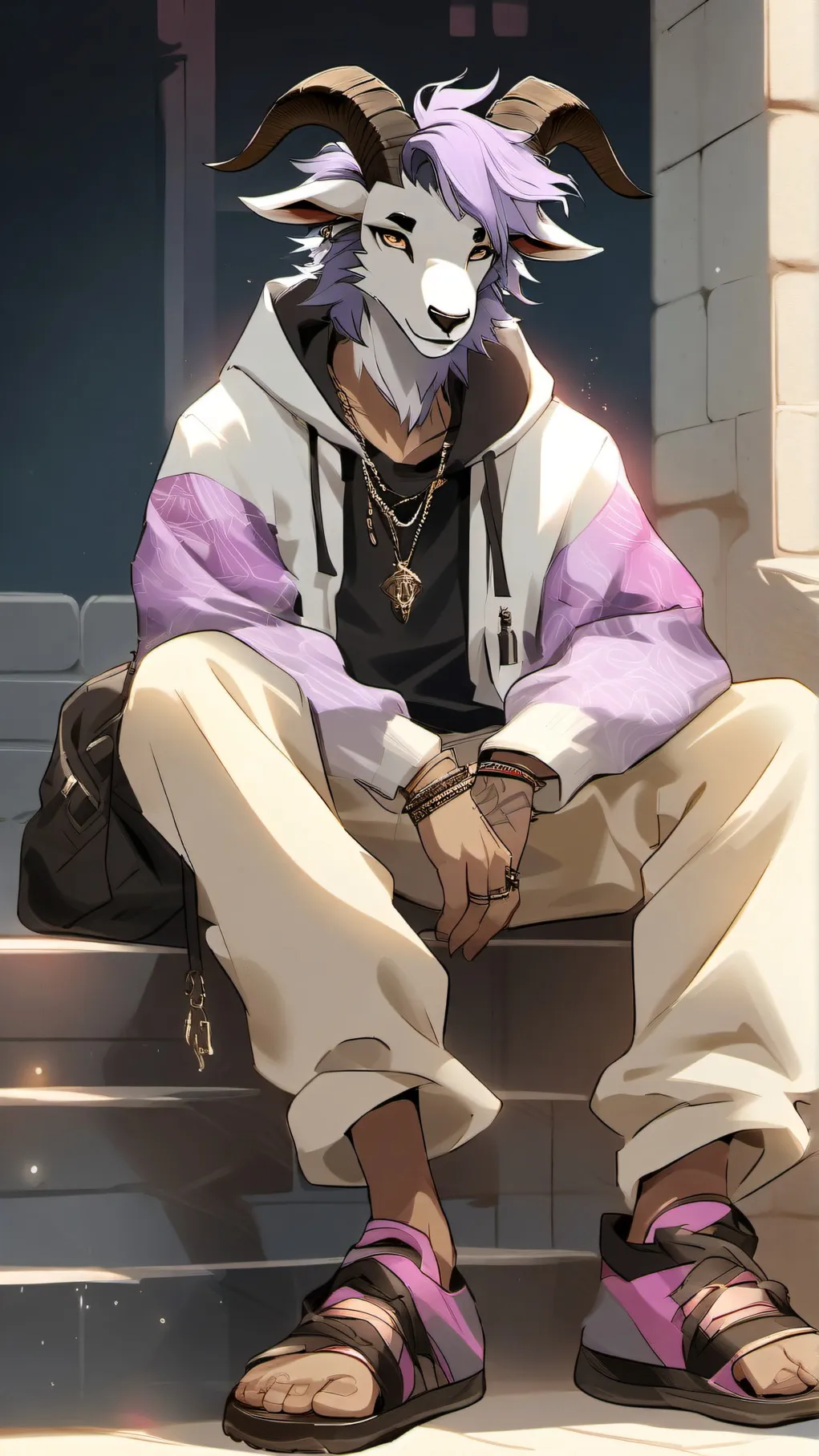 ai character: Darko background