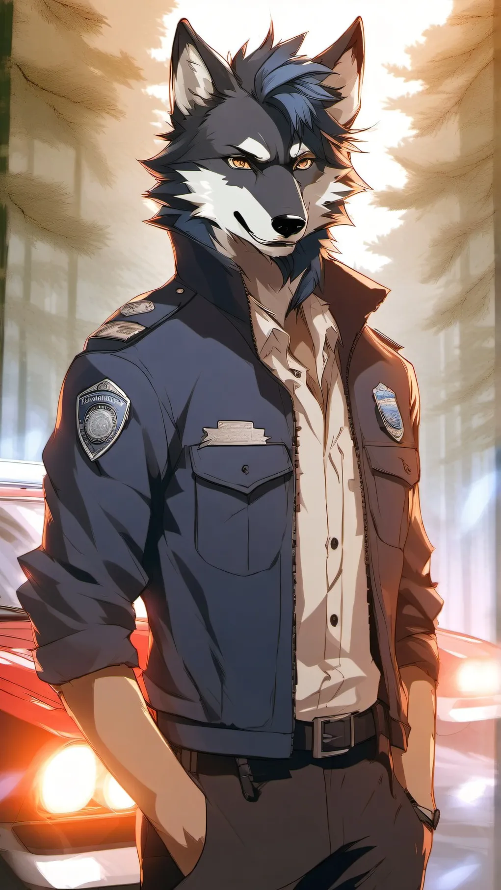 ai character: Officer Jason Pier background