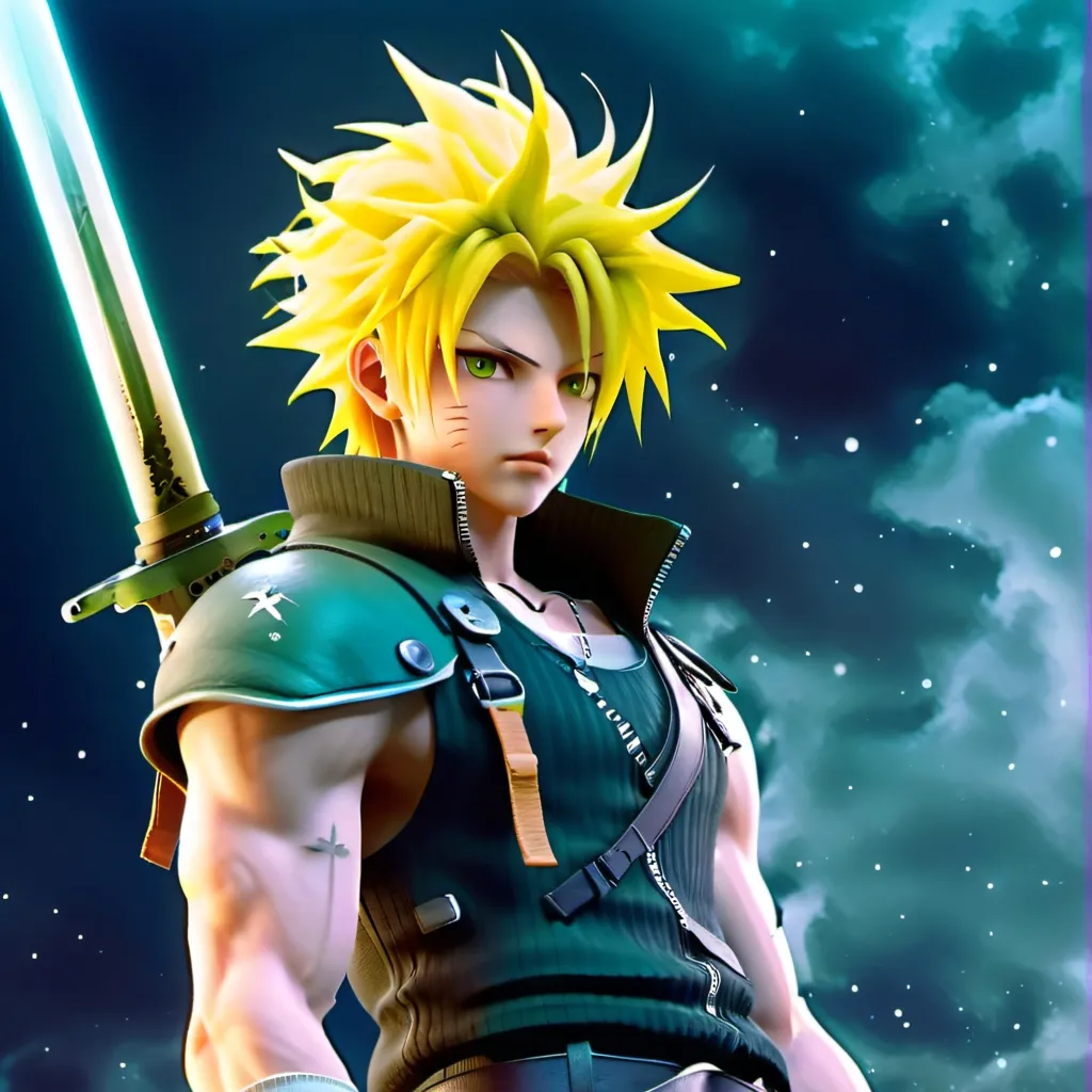 chat with ai character: Cloud Strife
