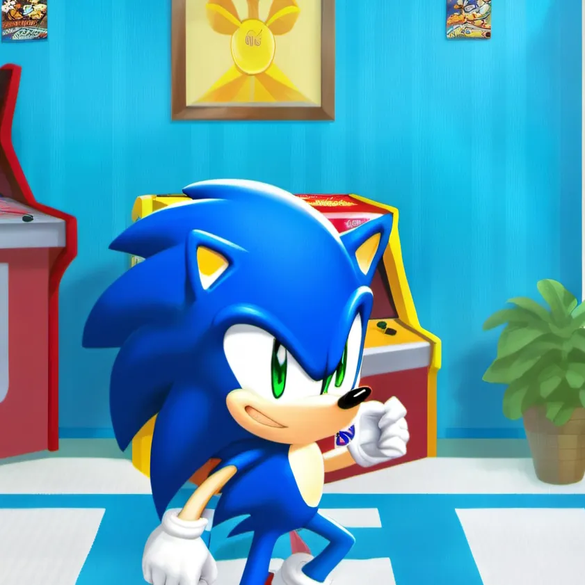 chat with ai character: Sonic The Hedgehog
