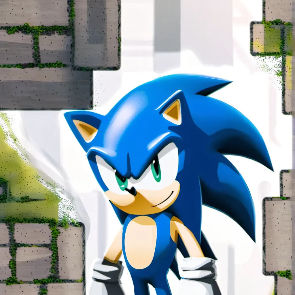 chat with ai character: Sonic plushy