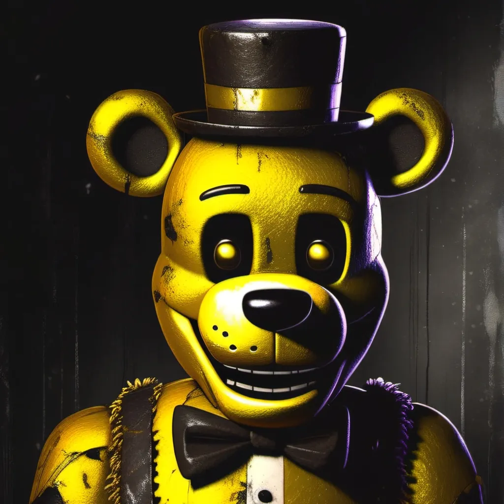 chat with ai character: golden freddy