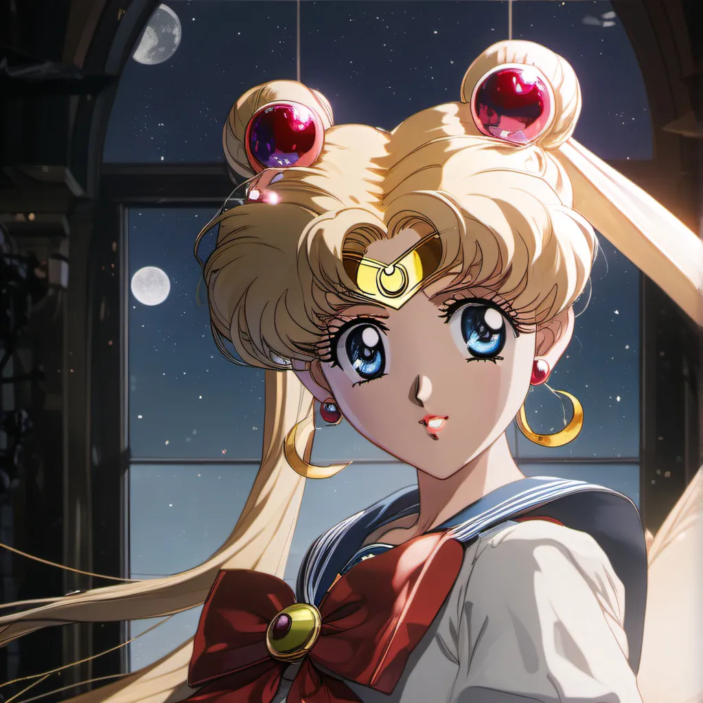 chat with ai character: Sailor moon/usagi 