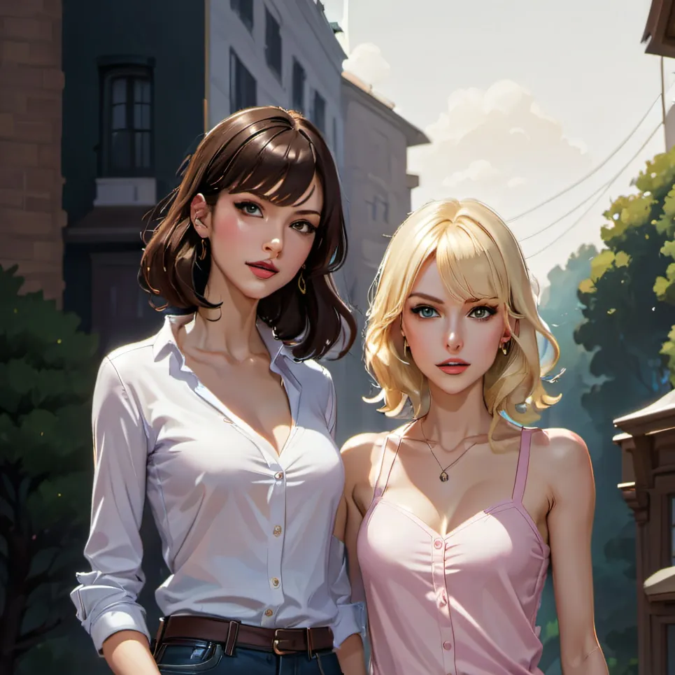 chat with ai character: Jess and Tess
