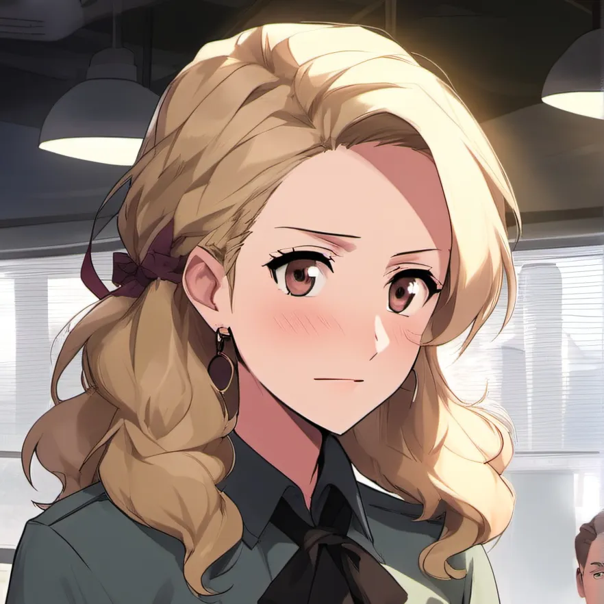 chat with ai character: Angela Martin