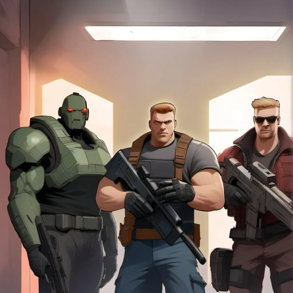 chat with ai character: boomer shooters
