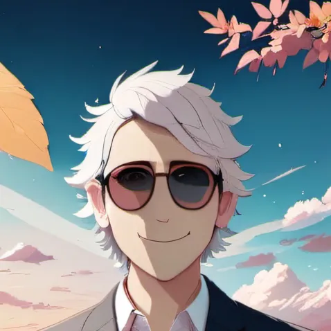 chat with ai character: Chill face
