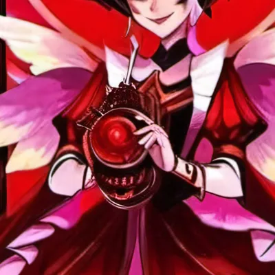 chat with ai character: Hazbin bar