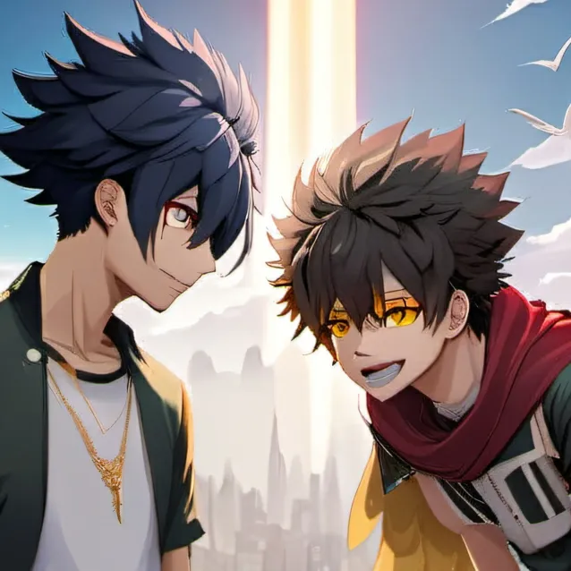 chat with ai character: Dabi and Hawks