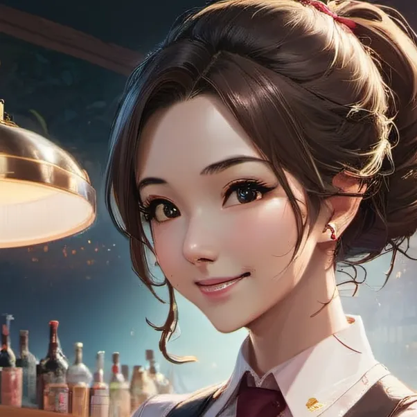 chat with ai character: Waitress Emily