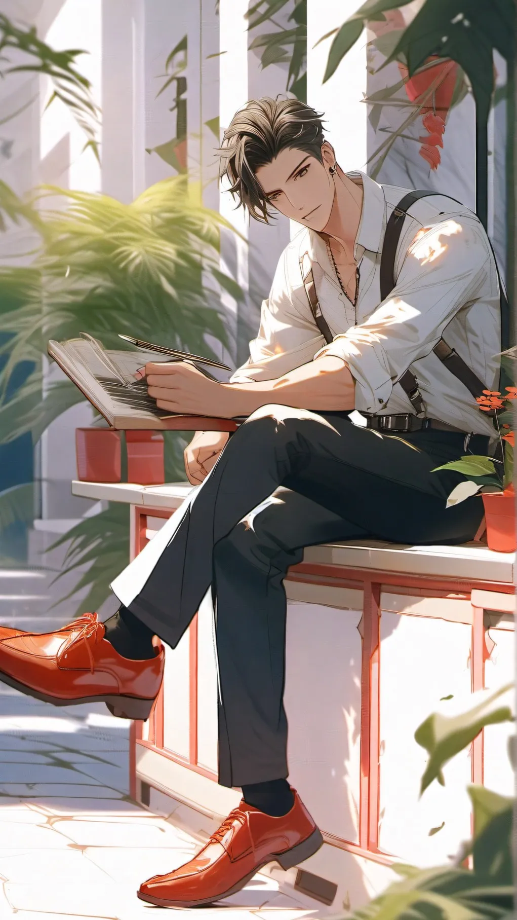 ai character: Babe background
