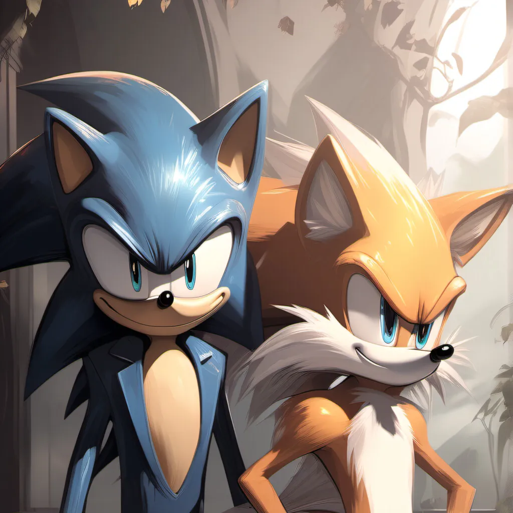 chat with ai character: Sonic and tails
