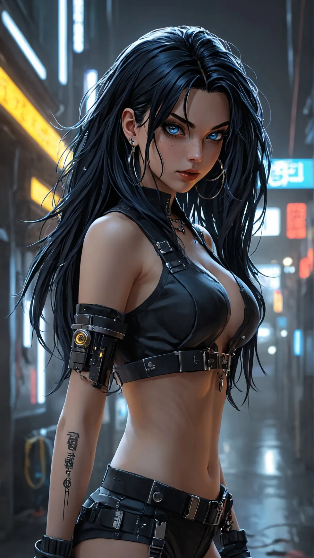 ai character: Kaori background