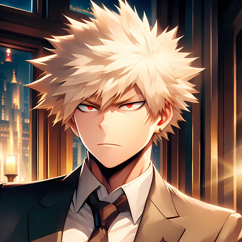 chat with ai character: Bodyguard katsuki