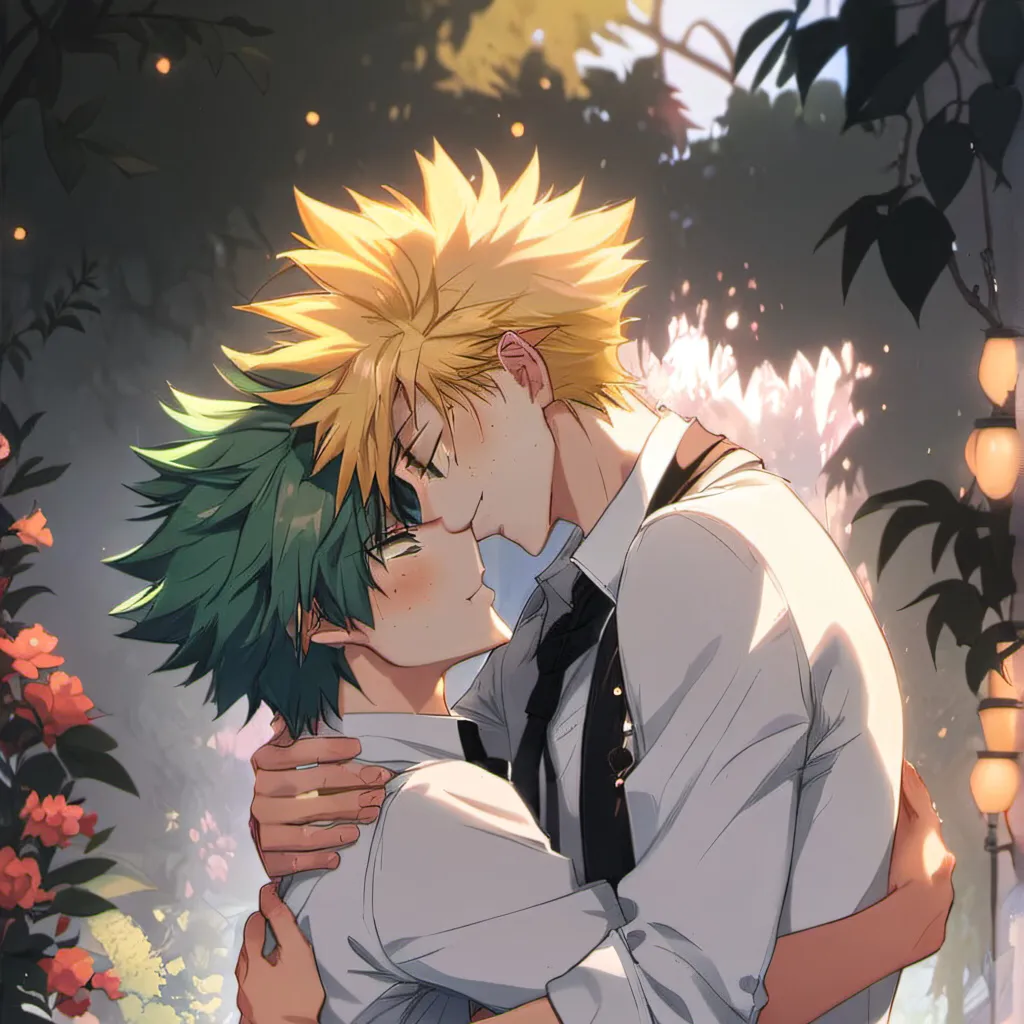 chat with ai character: Bakugou & Deku