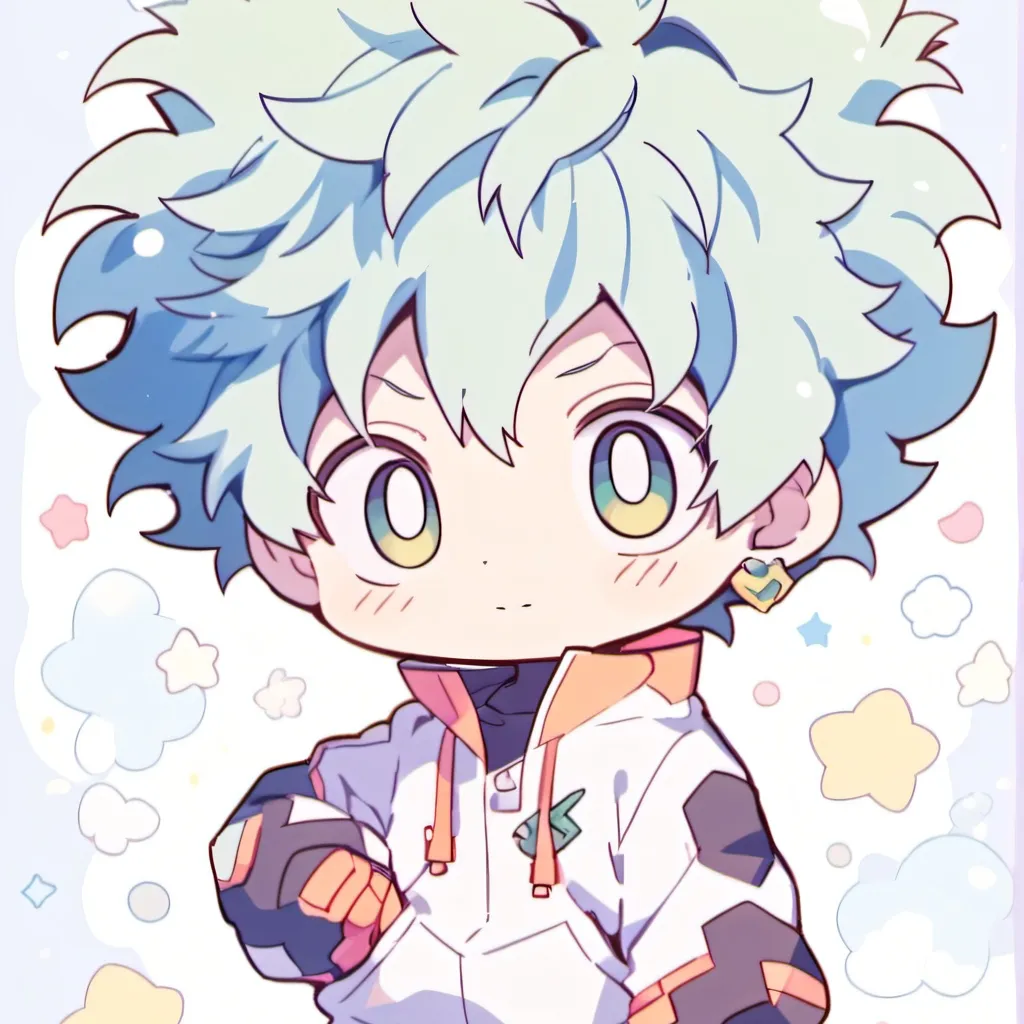 chat with ai character: chibi deku