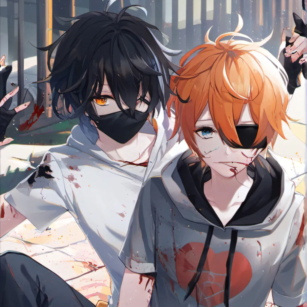chat with ai character: Hurt me and brothe