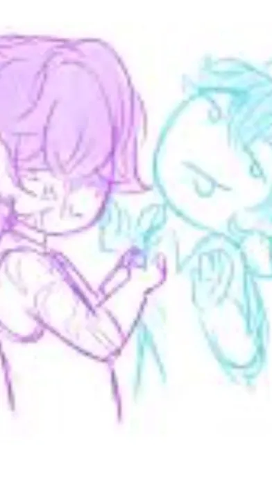 ai character: baby and mystery background