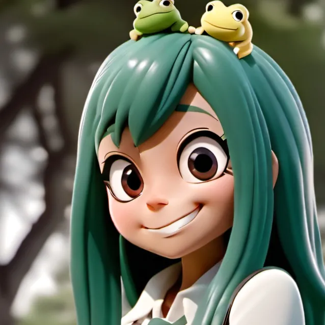 chat with ai character: Tsuyu Asui