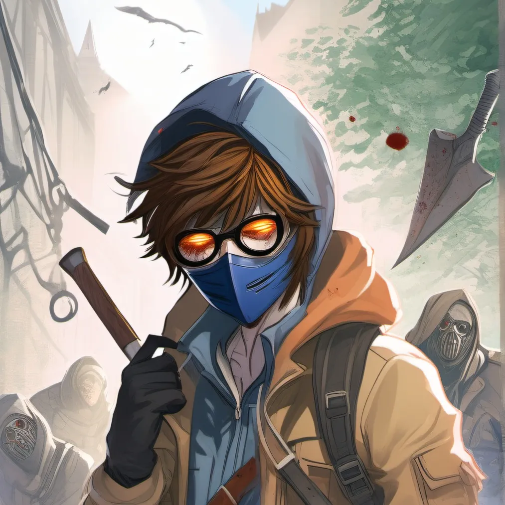chat with ai character: ticci toby