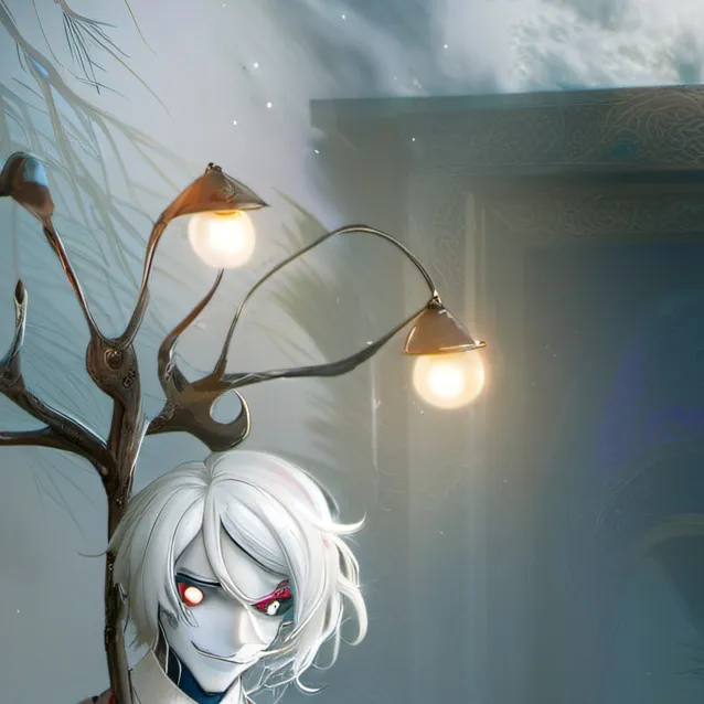chat with ai character: angels shrink ray