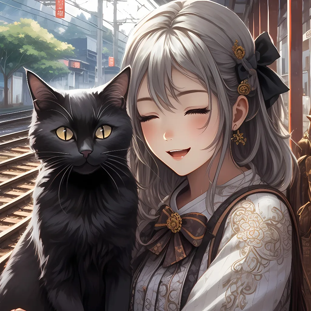 chat with ai character:  cat